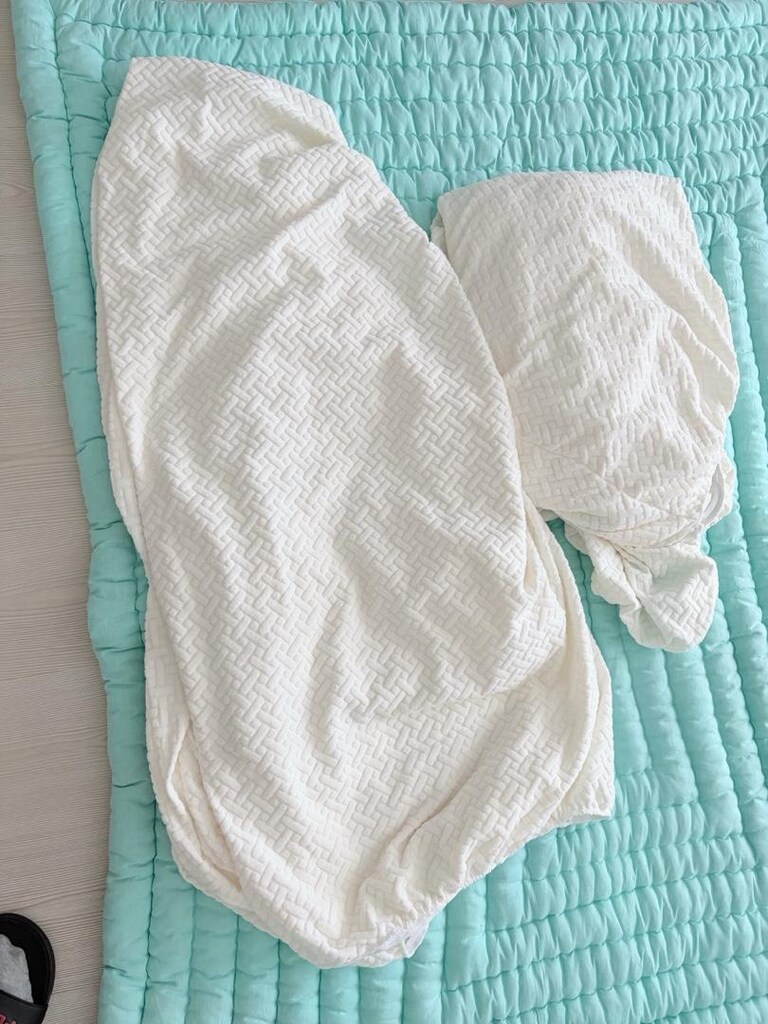 2 ADET BEYAZ ÜÇLÜ KOLTUK KILIFI - 2