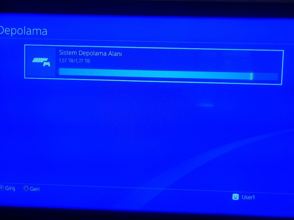 Ps4 slim 2TB 9.00 cfw li kırık versiyon oyun yüklü 2 kol. - 4