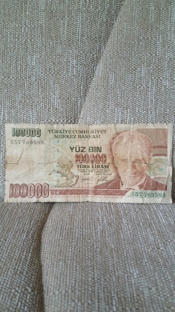 yüz bin tl / eski para - 4