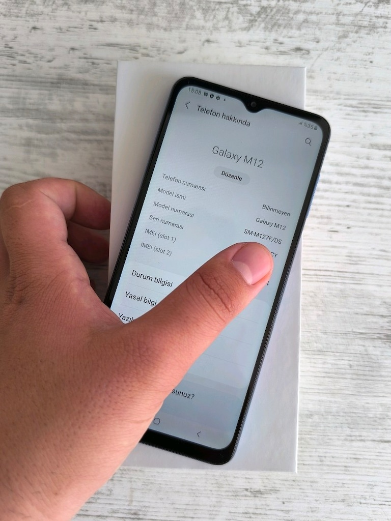SAMSUNG M12 128GB TERTEMİZ!!! - 5
