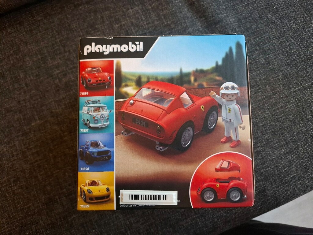 Playmobil Ferrari 250 GTO Model Araba + Figür - 2