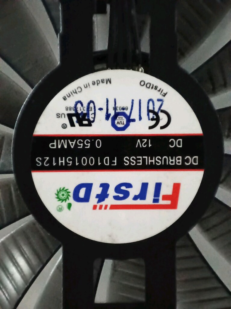 FİRSTD FD10015H12S 12V 0.55AMP GTX1060 GTX1070 GTX1080 FAN EKRAN KARTI - 5