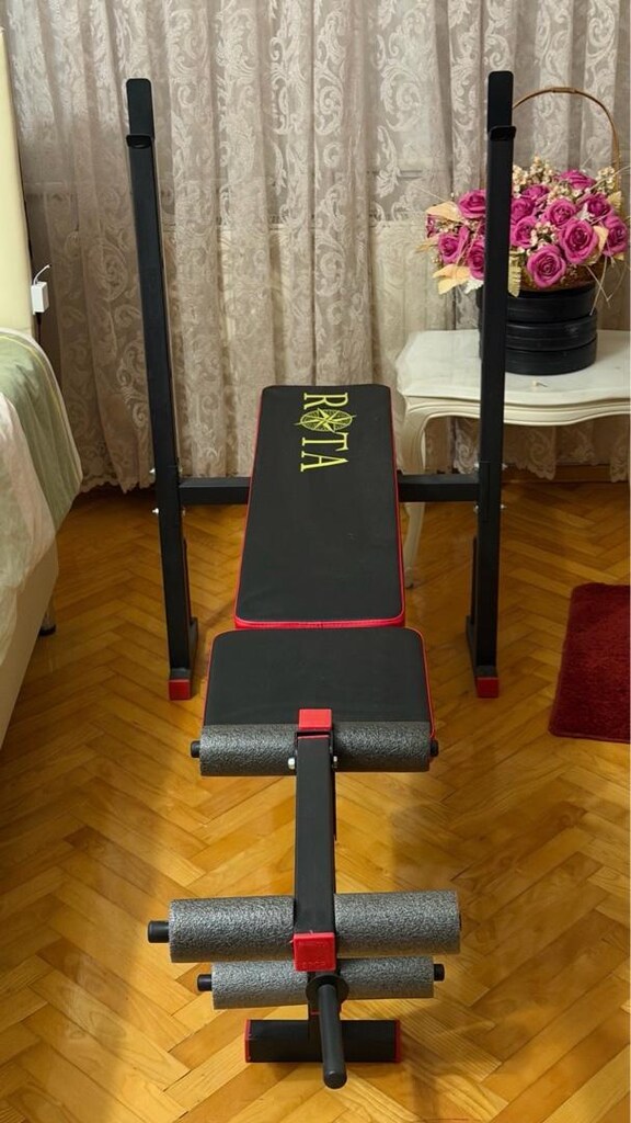 Dambıl ve Ağırlık Seti + Rota Bench Sehpası - 2