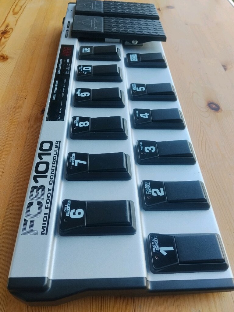 Behringer FCB1010 midi controller pedal Uno Kemper çipli - 9