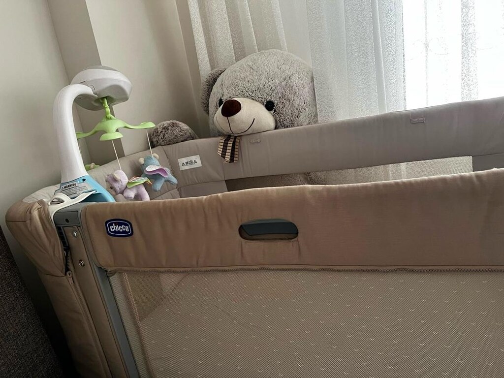 Chicco anne yanı beşik az kullanılmış temiz - 2