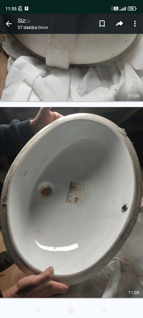 3 adet lavabo - 3