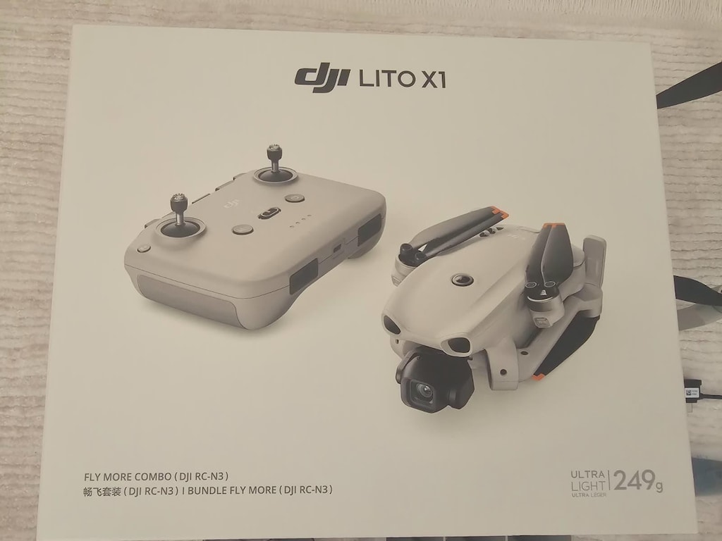 DJI Lito X1 Fly More Combo RC-N3 Drone + 128gb Kioxia Sd kart - 2