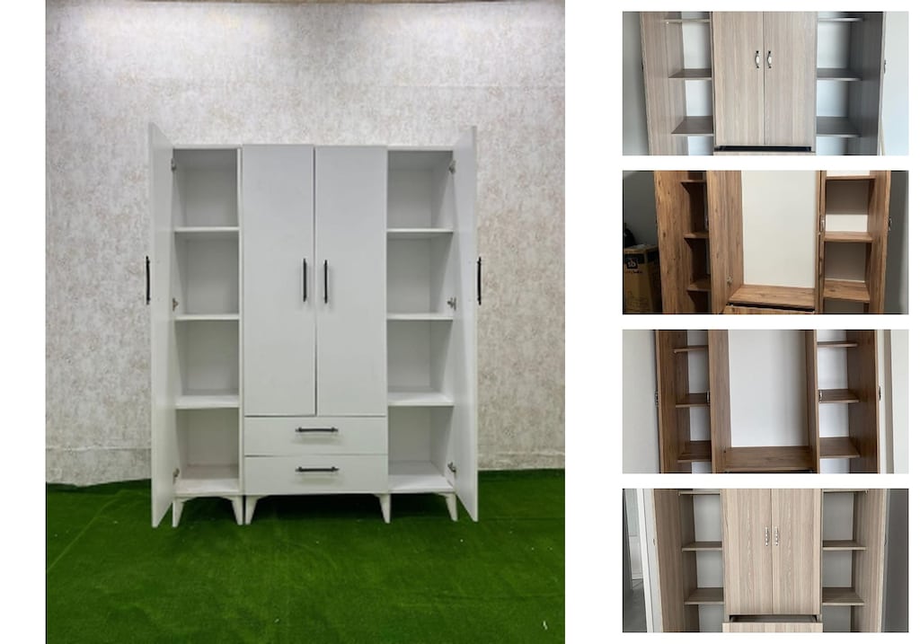 4 kapaklı elbise dolabı oyxtxszsnv - 3