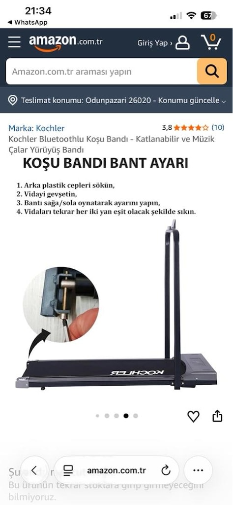 Kochler Yürüyüş Bandı - 3