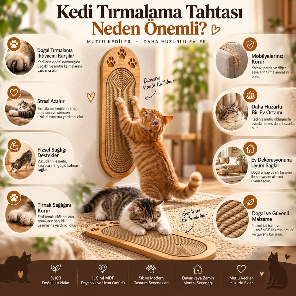 kedi tırmalama tahtası - 7