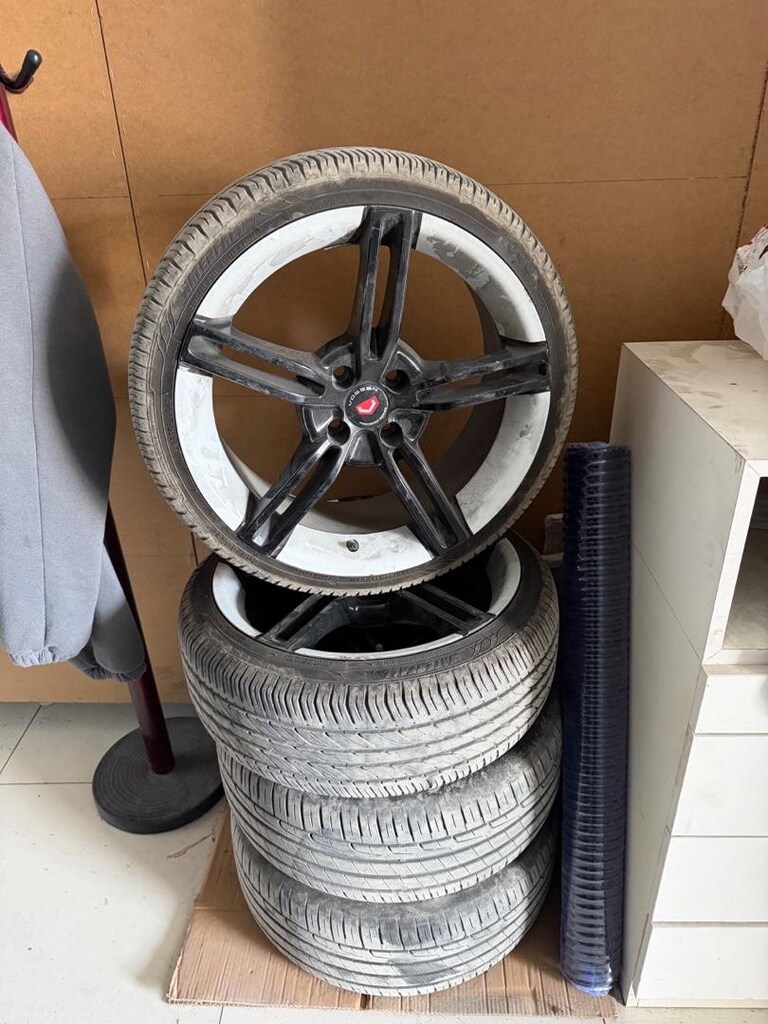 TAYCAN 4x100 17inç jant lastik - 4