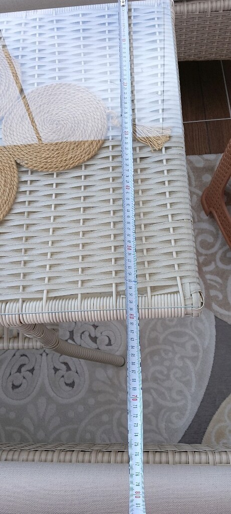 rattan mobilya acil satılık - 7