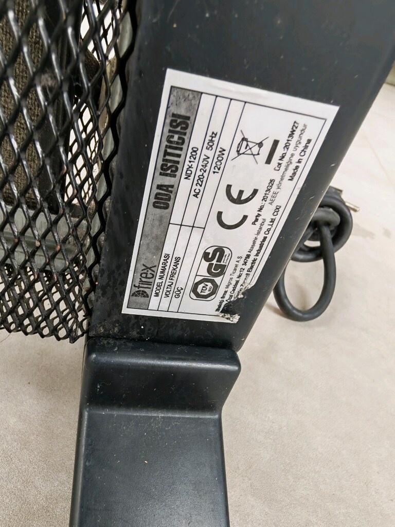 Elektrikli konvektör ısıtıcı soba AZ YAKAR ÇOK ISITIR - 6