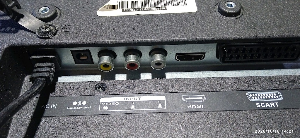 19 inç LED ekran# monitör #TV#12v dc#220v,av - 4