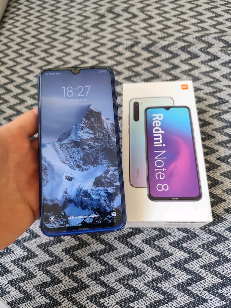 kutulu faturali redmi note8 64gb 4gb takas olur - 2