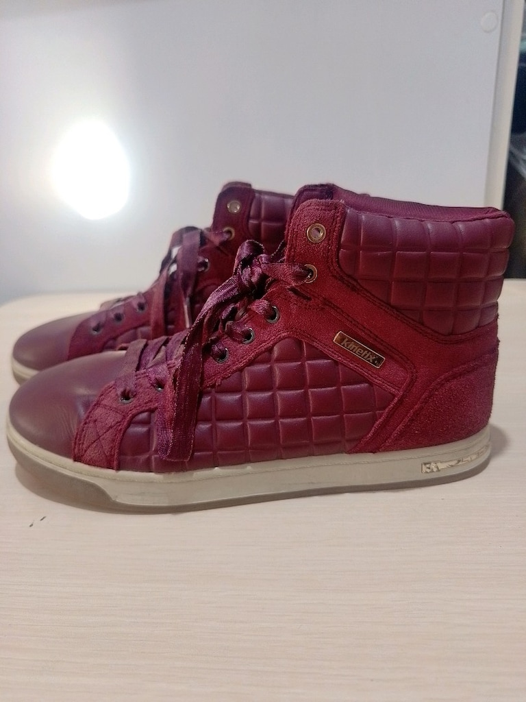 KİNETİX Bordo Bayan Sneaker....37 numara