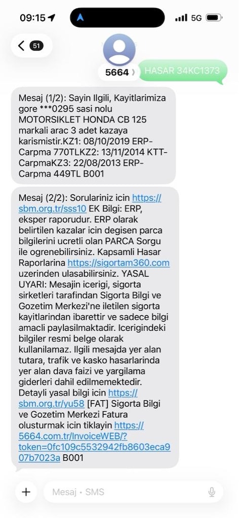2028 TEMMUZA KADAR MUAYENESİ VAR CB125E - 14
