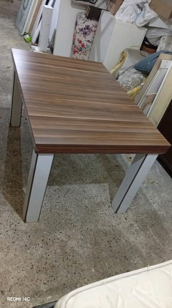 yemek masası 6 kişilik açılıyor 8 kişilik temiz ve kullanışlı Ümraniye - 2