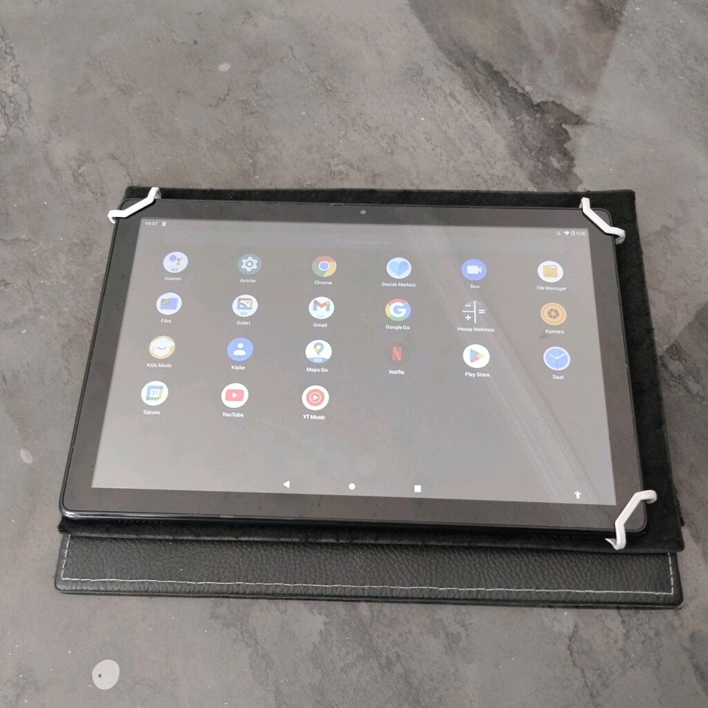 Alcatel tablet kılıflı sıfır ayarında - 4