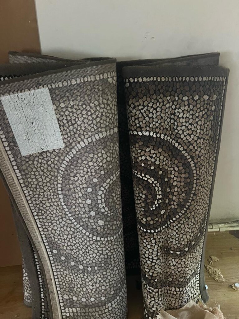 halı 2.10x120 sağlam 3 tane aynı renk desen dinarsu halı - 2