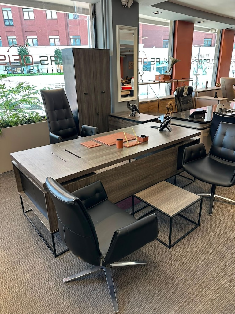 KLAS OFİS ÜSKÜDAR 220x90 cm BÜROTIME YÖNETİCİ TAKIMI - 3