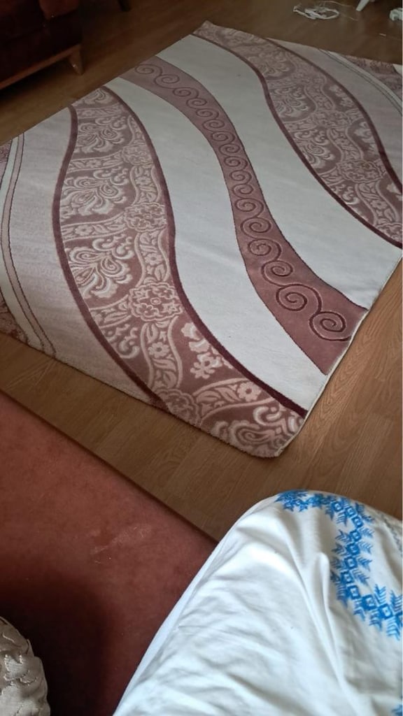 4 m² Pudra-Bej Desenli Halı - 2