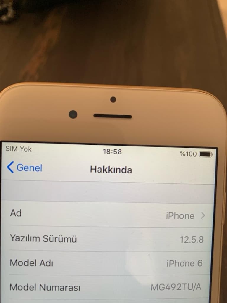 iPhone 6 16 gb gold telefon - 8