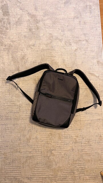 D-Pack Unisex Gri Kumaş Sırt Çantası