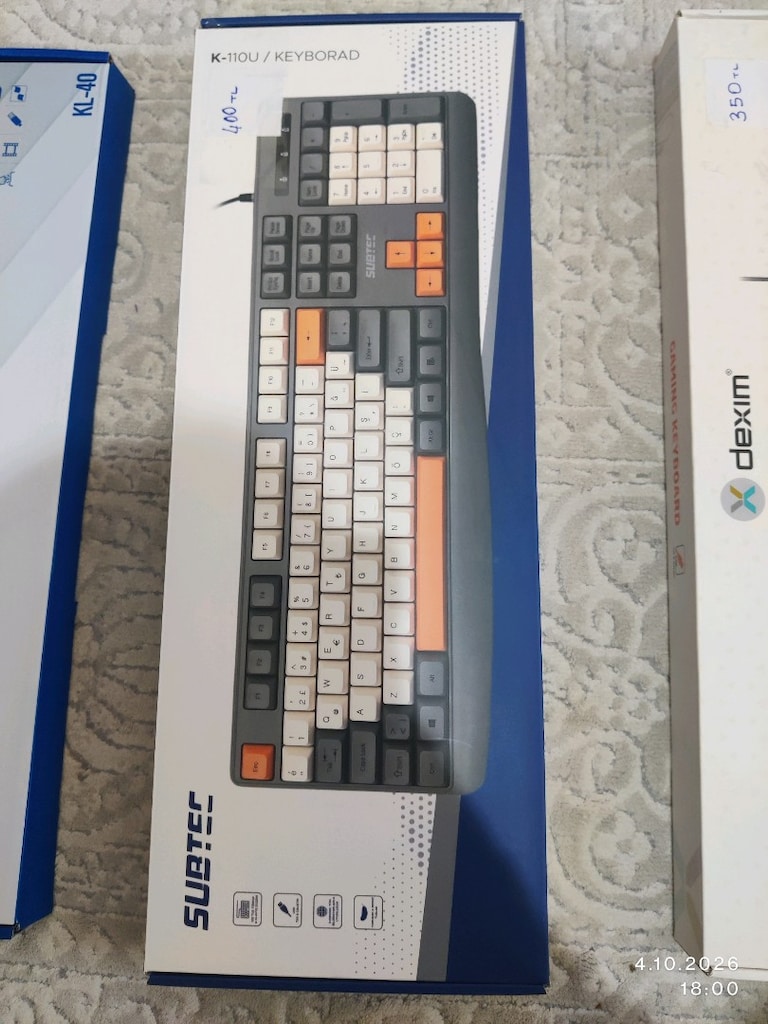 Klavyeler (Dexim, Subtec, Sunix, Claws, Gamebooster markalar) - 3