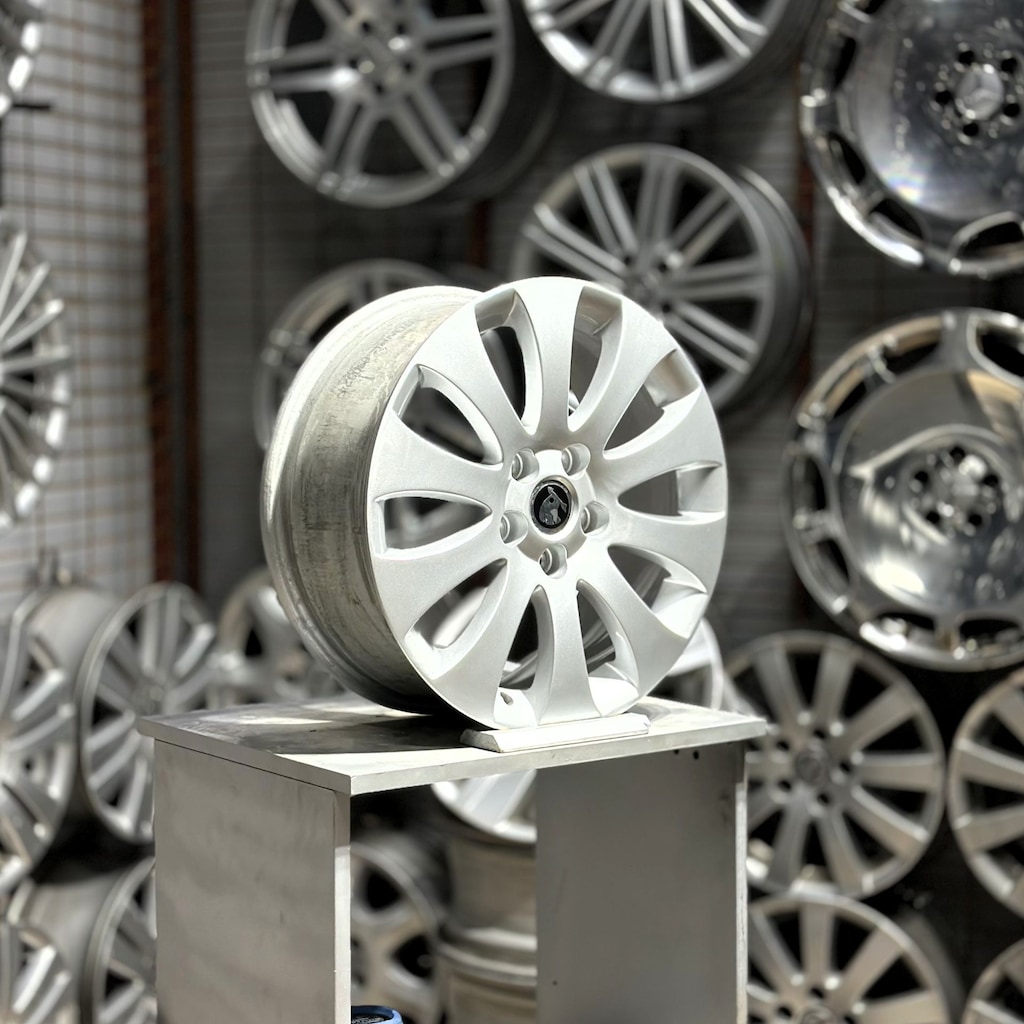 ORİJİNAL 17 inç 5x112 Skoda Superb Jant Takımı 2. El - 3