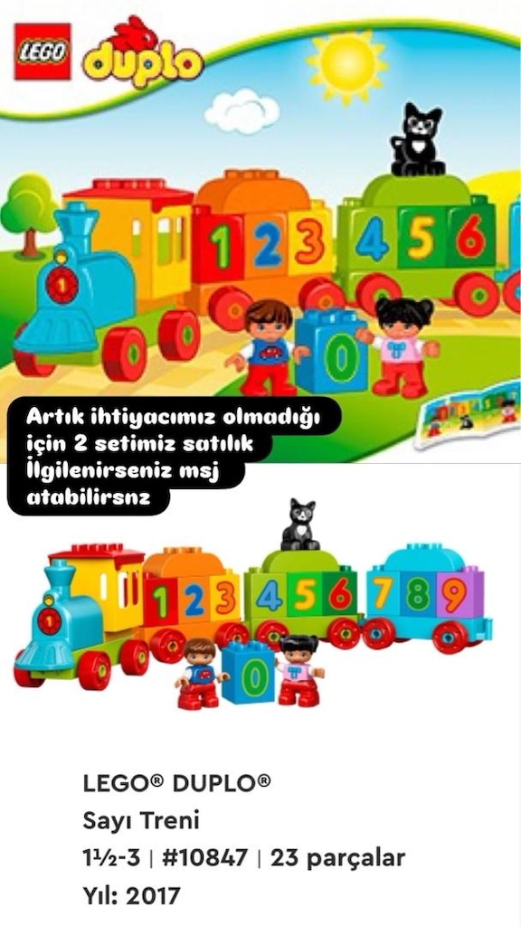 lego duplo ilk sayı trenim - 2