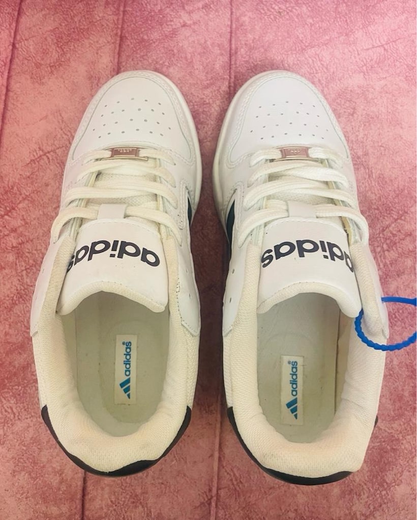 Adidas Siyah-Beyaz Spor Ayakkabı 39 Numara - 6