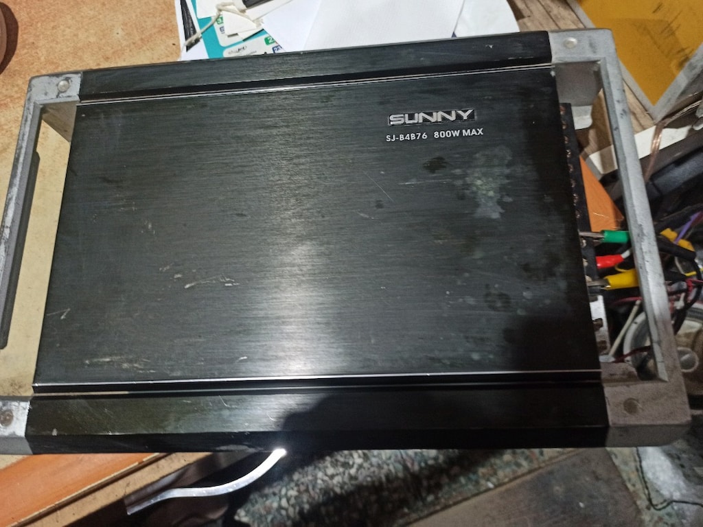 eski seri sunny 4 kanal oto anfi sorunsuz ses kalitesi çok iyi - 2