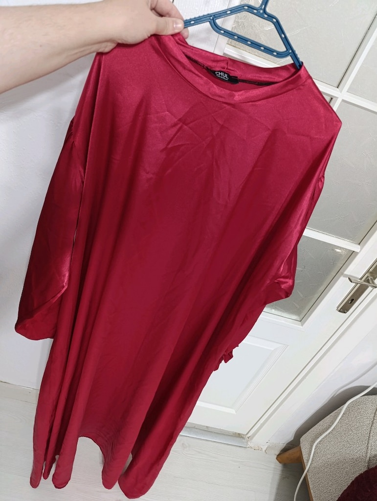 CHUL SATEN ELBİSE - 3