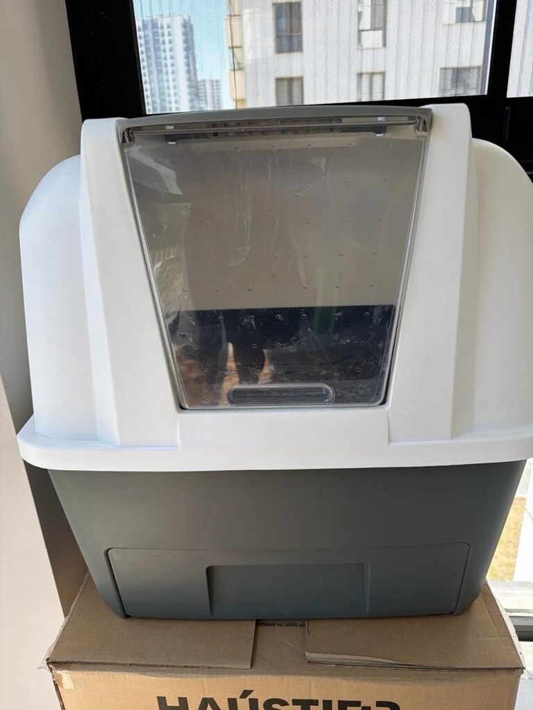 catit yarı otomatik kedi tuvaleti - 4
