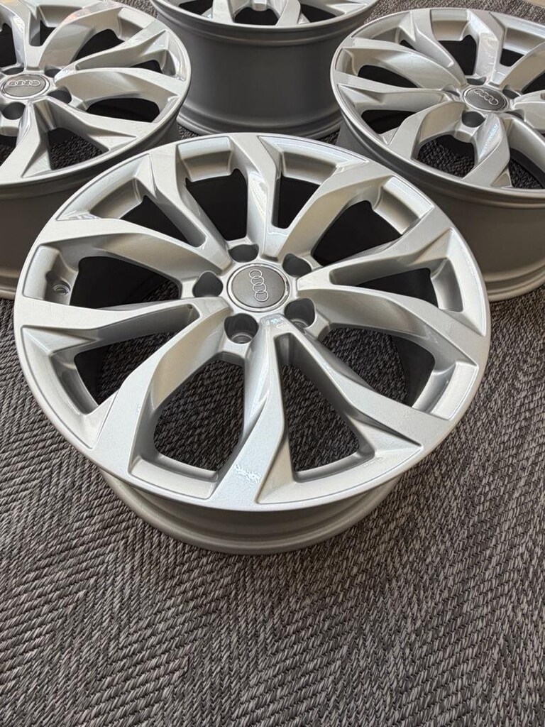 18 İNÇ ORİJİNAL AUDİ A6 S-LİNE QUATTRO JANT TAKIMI HATASIZ - 6