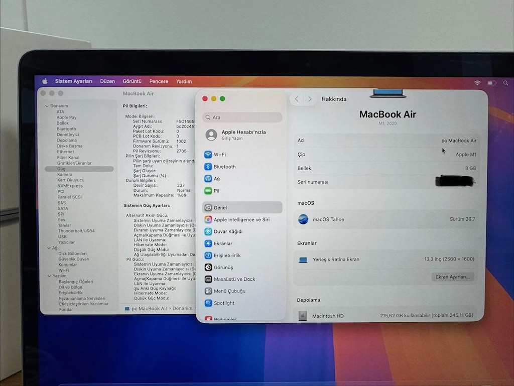 APPLE MACBOOK AİR M1 2020 LAPTOP - 8