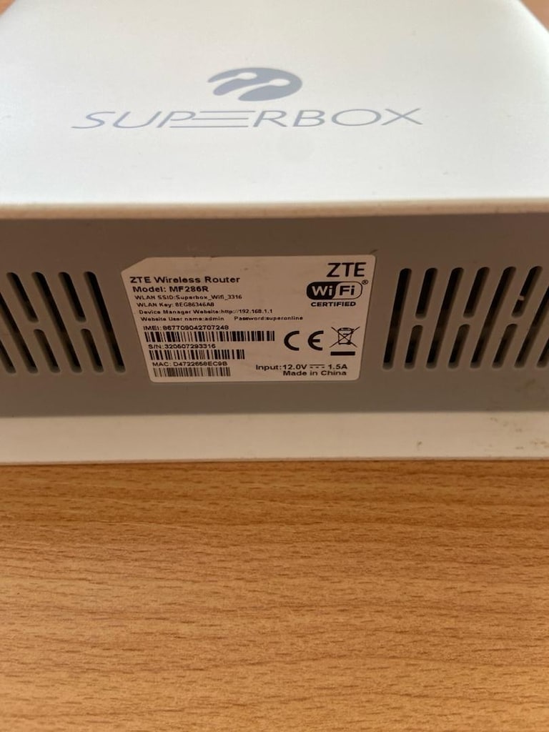 Süperbox MF286R sim kartlı bütün hatları çalıştır modem router - 5