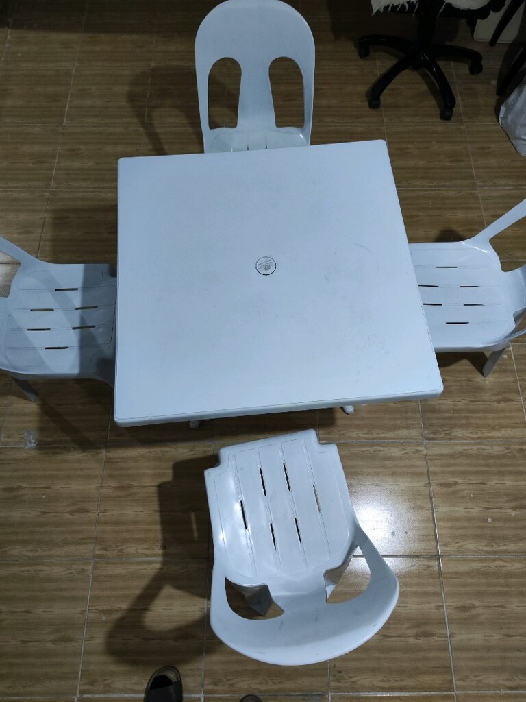 plastik sandalye ve katlanır masa - 10