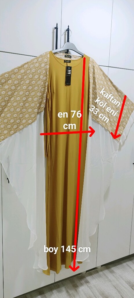 kaftanli elbise - 7