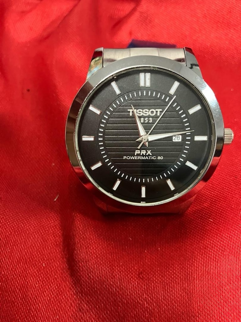 Tissot PRX 853 Siyah Çelik erkek Kol Saati… - 4