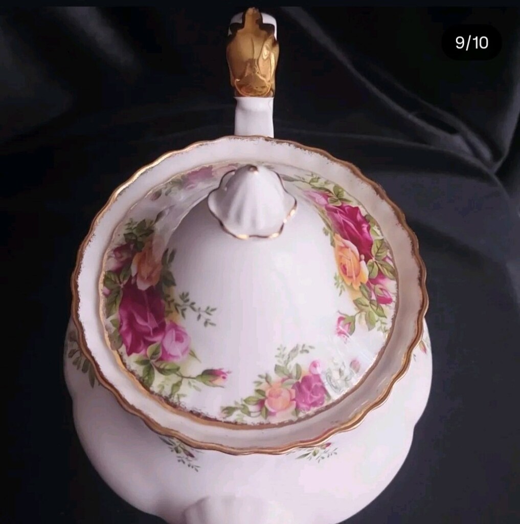 Royal Albert Old Country Roses Çay Potu - 6