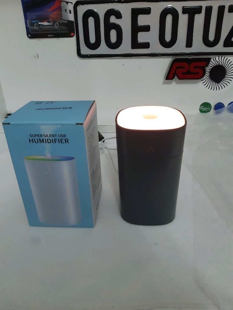 sahibinden sıfır ister ev ister arabaya nemlendirici buharlı rgb li - 2
