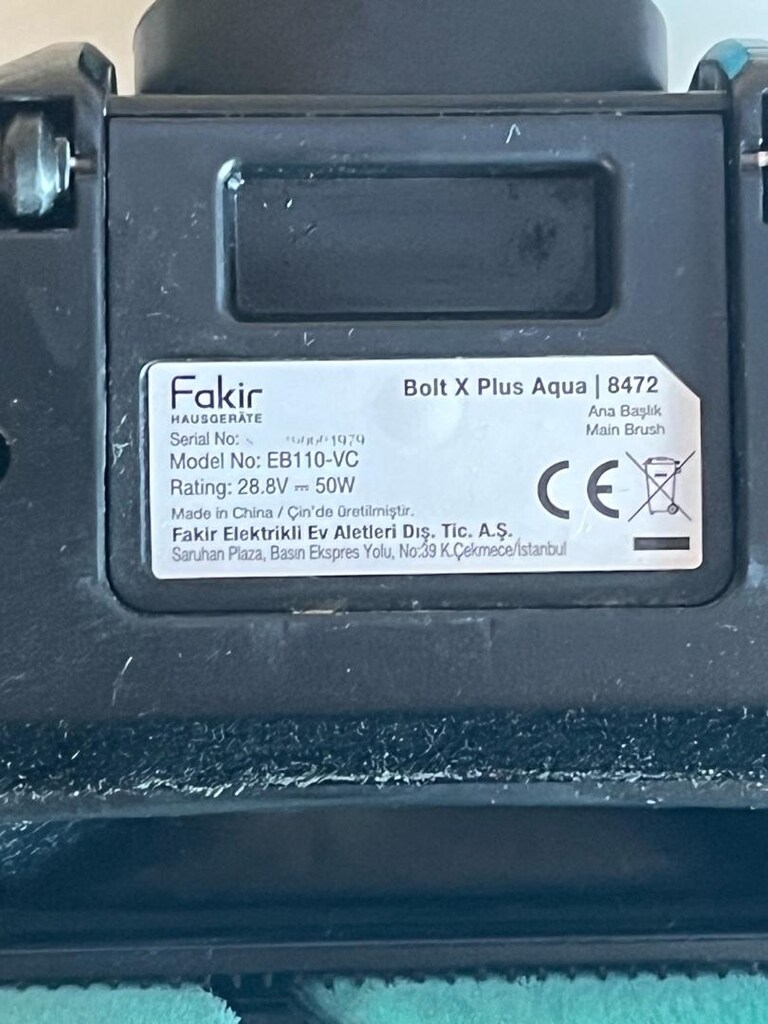Fakir Bolt X Plus 8472 Dikey Şarjlı Süpürge Başlık - 5