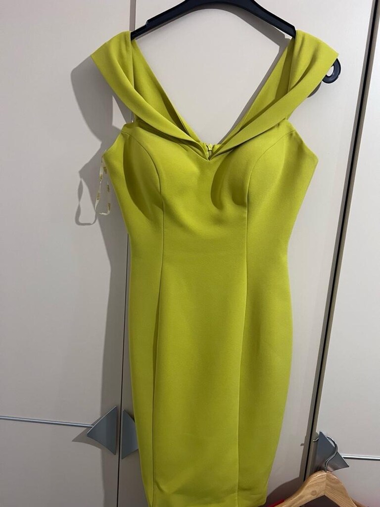 fıstık yeşili elbise - 3