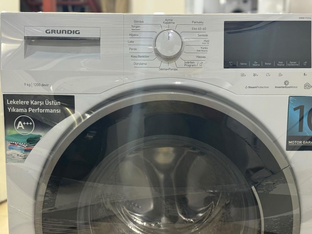 GRUNDIG 9 KG ÇAMAŞIR MAKİNESİ | 1200 DEVİR | HOMEWHIZ AKILLI BAĞLANTI - 3
