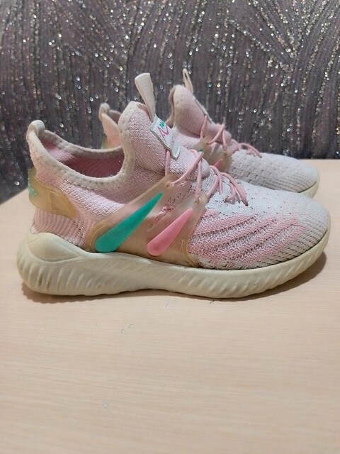 Pembe Örgü Kız Çocuk Sneaker...33 numara