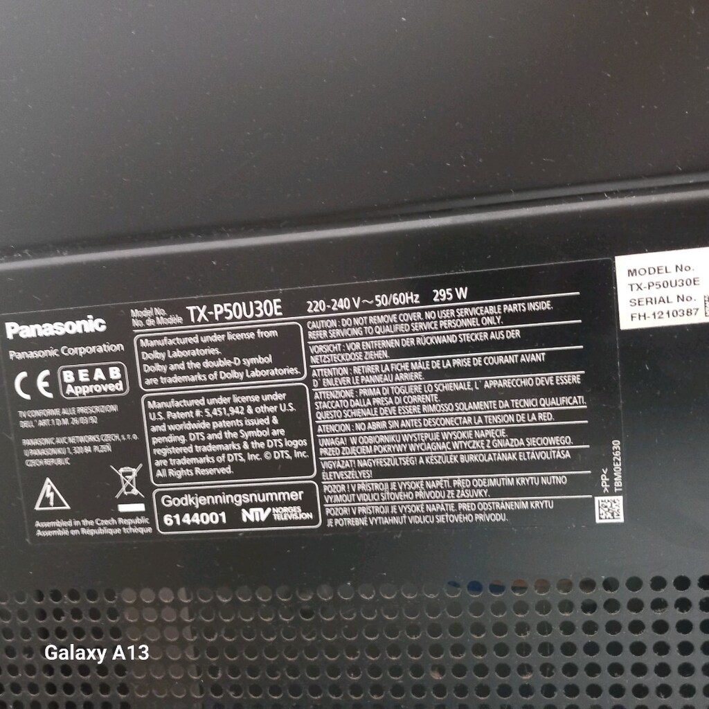 PANASONİC TX-P50U30E - 3