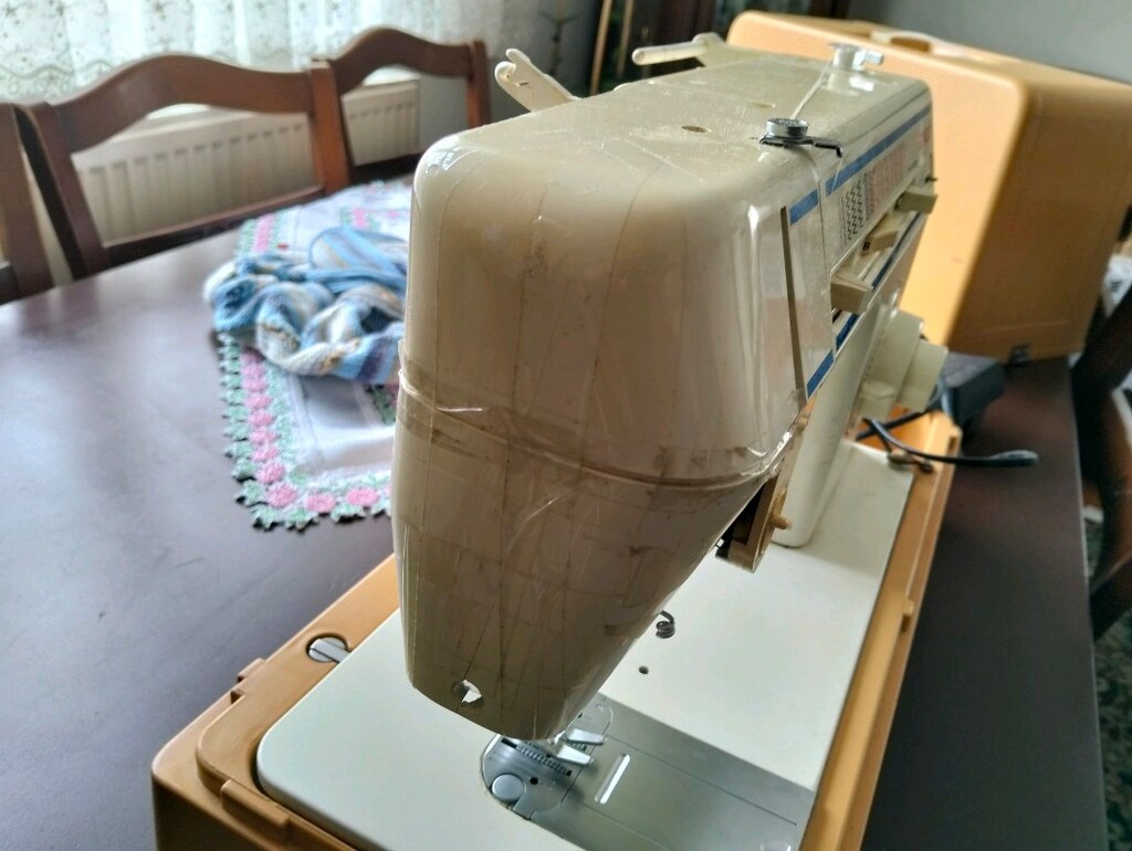 Singer portatif,taşınabilen dikiş makinesi - 7