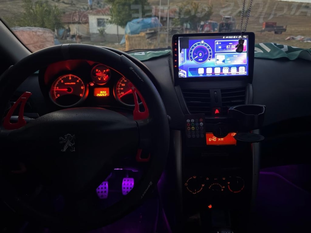 Peugeot 207 Led stop Mercek far Özel plaka - 9
